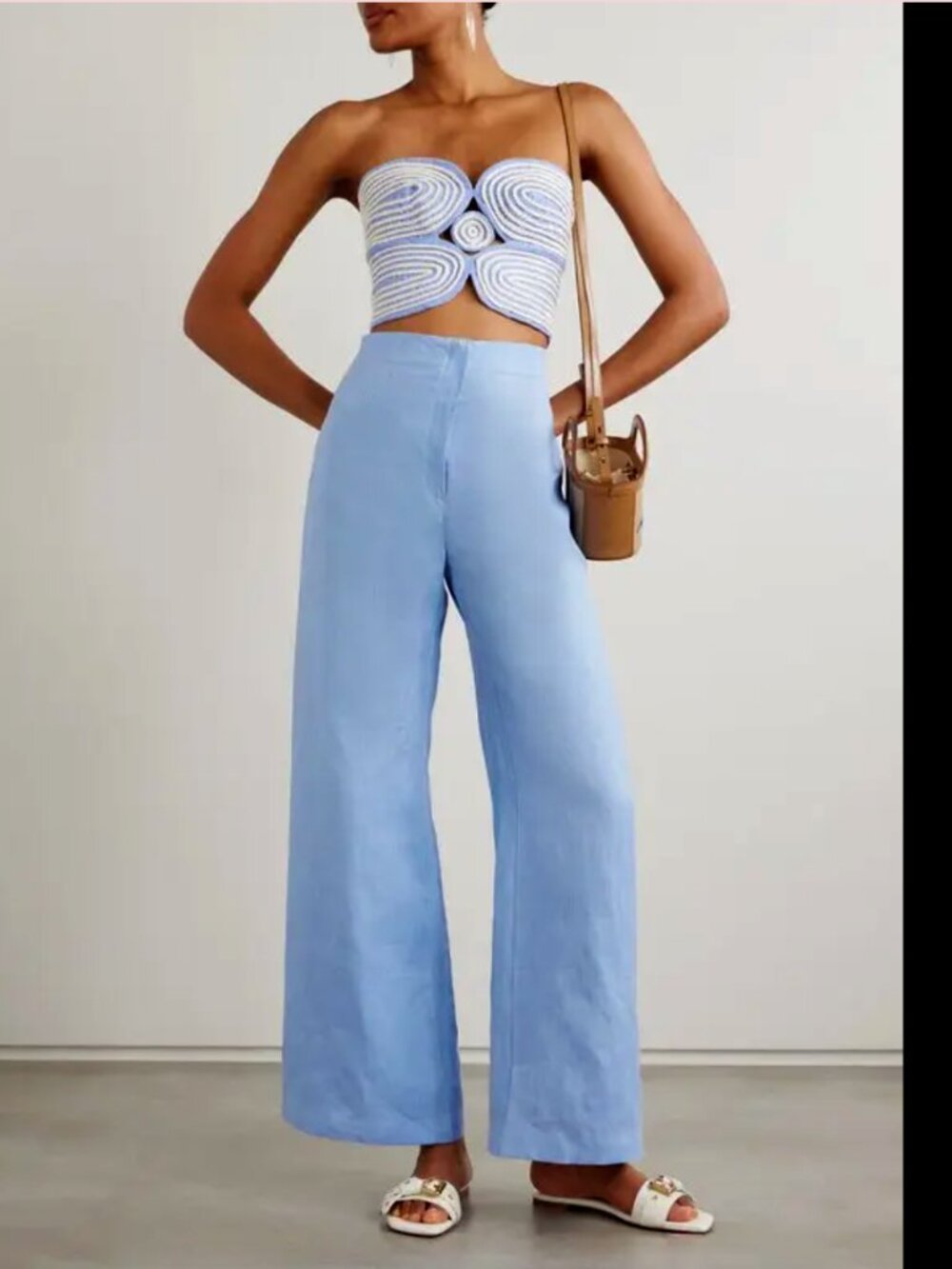 Andrés Otálora Baia Bustier Top - Picture 2 of 6